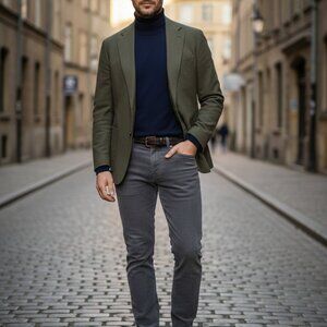 Premium Fine-Wale Grey Corduroy Trousers | Essential Fall/Winter Casual